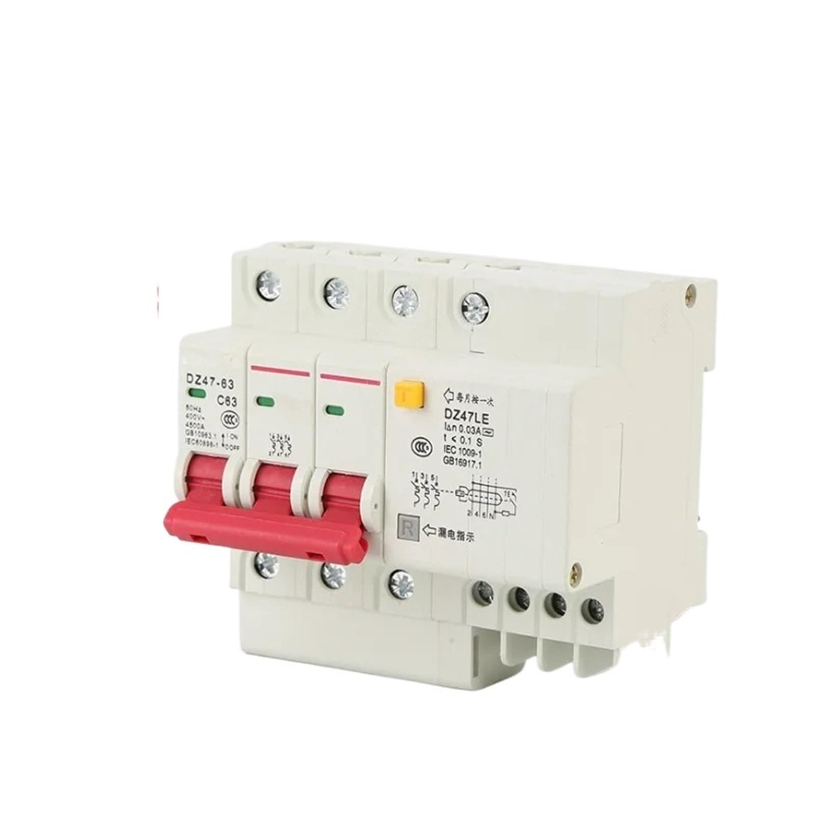 Disjoncteur 40A 3P+N 230V pour protéger pompe à chaleur et réseau - 3