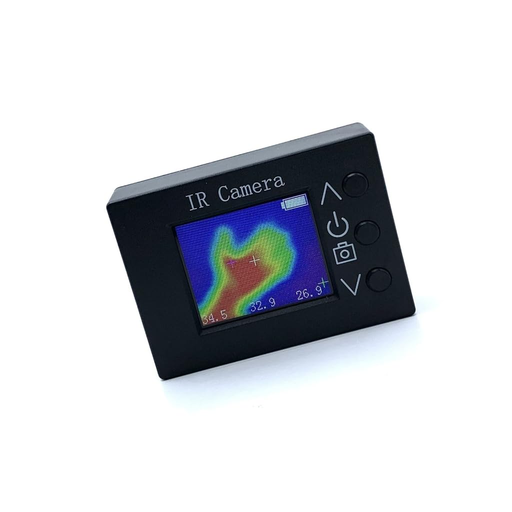 Cámara ergonómica de imagen térmica con sensores ultrarizados de 32 x 24 y frecuencia de actualización de 8 Hz