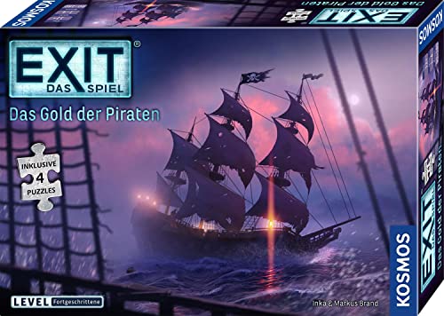 KOSMOS 683108 EXIT® - Das Spiel + Puzzle - Das Gold der Piraten, Level:...