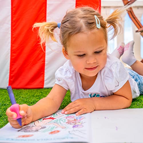 The Pencil Grip Pencil Grips, Universal Ergonomic Writing Aid For Righties And Lefties, Glitter Pencil Grippers, Assorted Colors, 6 Count - Tpg-11206 #TOP6