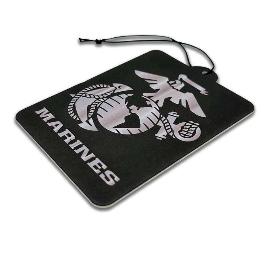 Image of Elektroplate US Marine Corps Insignia Car Air Freshener 6-Pack