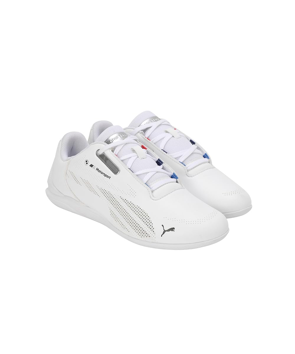 PUMA Zapatillas BMW M Motorsport Drift Cat Decima 2.0 Niño 38.5 White ┃Zapatillas de Motorsport Juvenil Unisex de Ajuste estándar