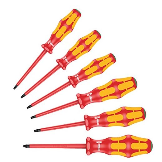 Wera 167 i/6 Schraubendrehersatz Kraftform Plus Serie 100, 6-teilig, 05133356001