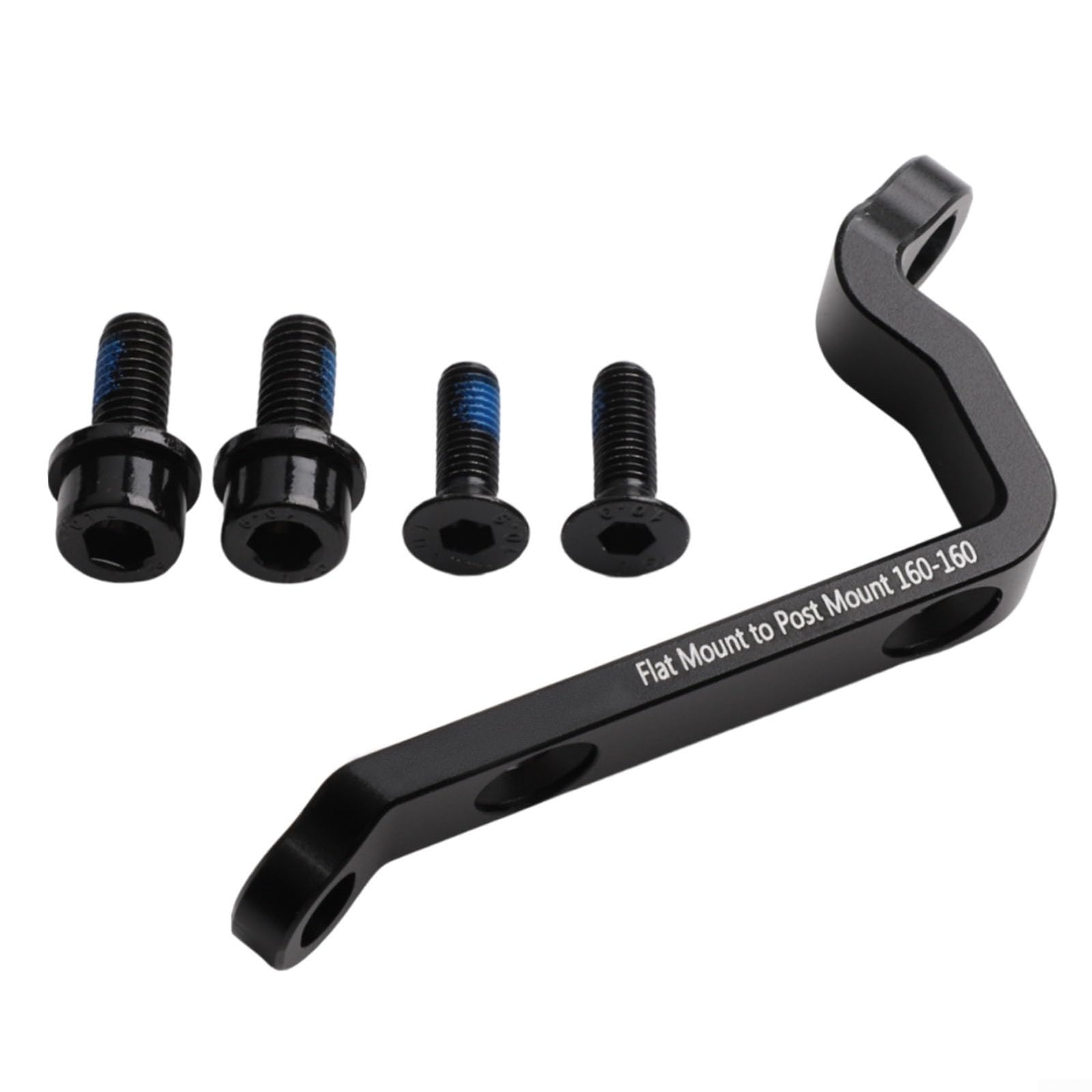 160mm Post To Flat Mount Adapter For Bicycle Brake Calipers And Rotors