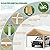 COBIZI Carport Canopy 12x20 Heavy Duty Car Tent Garage, Galvanized Frame Car Canopy Outdoor Shelter Waterproof & UV Protected with Built-in Sandbags for Car Boat Truck, Khaki