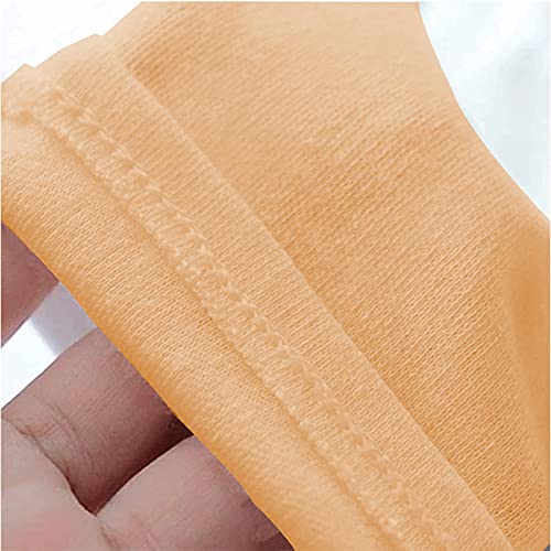 QSN STUFF Women's/Men's Cotton Sun burn Protection Double Layered Gloves & Women Cover Up Cotton Gloves, Cotton Hand Gloves for Bike and Riding (Black-Beige, Free Size, 2 Pairs) 2