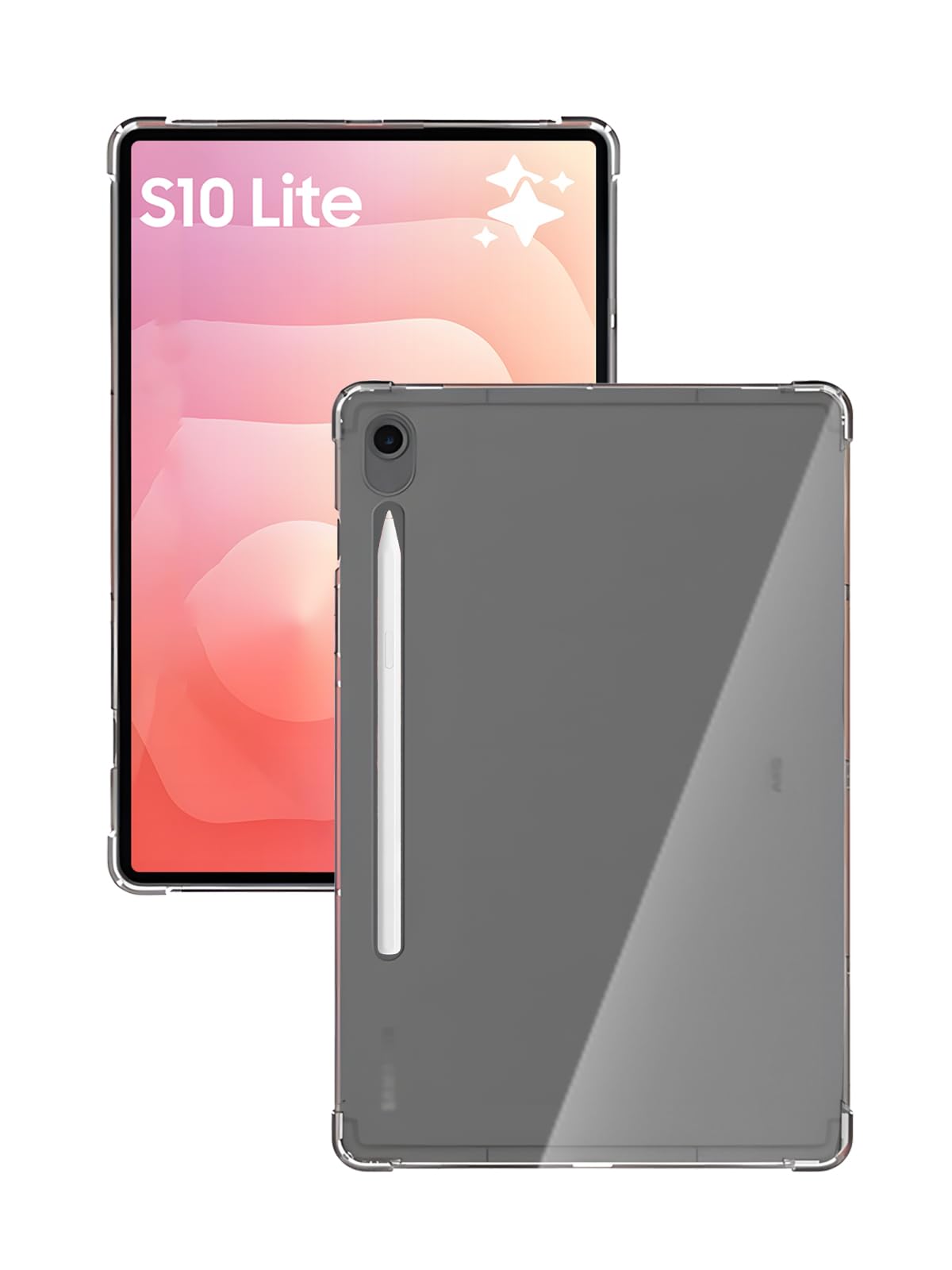 Samsung Galaxy Tab S10 Lite（フィルムケース付き） Amazon.com: Clear Case for Samsung Galaxy Tab S10 Lite Tablet 10.9