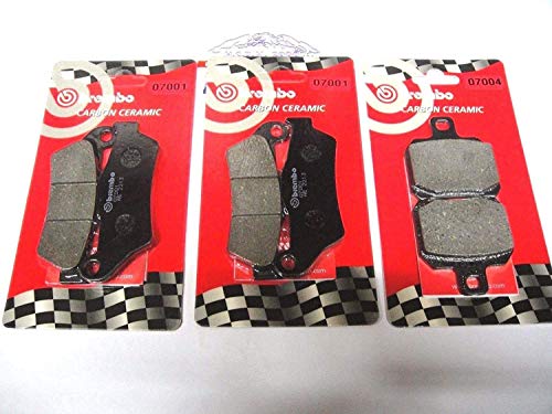Kit plaquettes de frein avant et arrière Brembo Nexus 500 longévité et friction premium