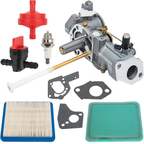 498298 Carburetor for Briggs and Stratton for Briggs and Stratton Carburetor 498298 495426 495951 492611 490533 135202 135200 130200 112200 5HP Small Engine Carb with Tune-Up Kit