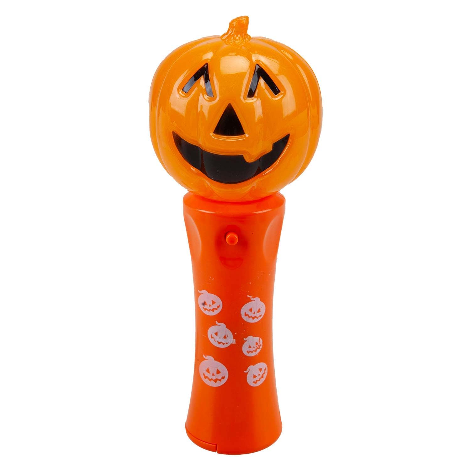 VFM e-Store - Halloween Flashing Wands Accessory Hallows Party, Trick Or Treat Spooky Halloween Parties, Creepy, Fright, Costume, Fancy Dess Accessories and Props - 18. 5cm Pumpkin