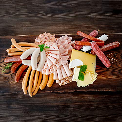 WURSTBARON® Wurst & Käse Probierpaket 4,3kg - Wurstpaket mit Wiener Würstchen, Käsekrainer, Currywurst, versch. Käsesorten , Aufschnitt, Salami Brezeln & Herzen, Pikanten Salami-Snack – Bild 3