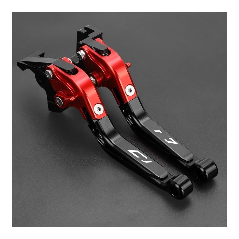 YZWHKL Brake Handle Lever Motorcycle Extendable Adjustable Brake Clutch Levers Handlebar Grips for YZFR7 YZF R7 YZF-R7 Yzfr7 2022 2023