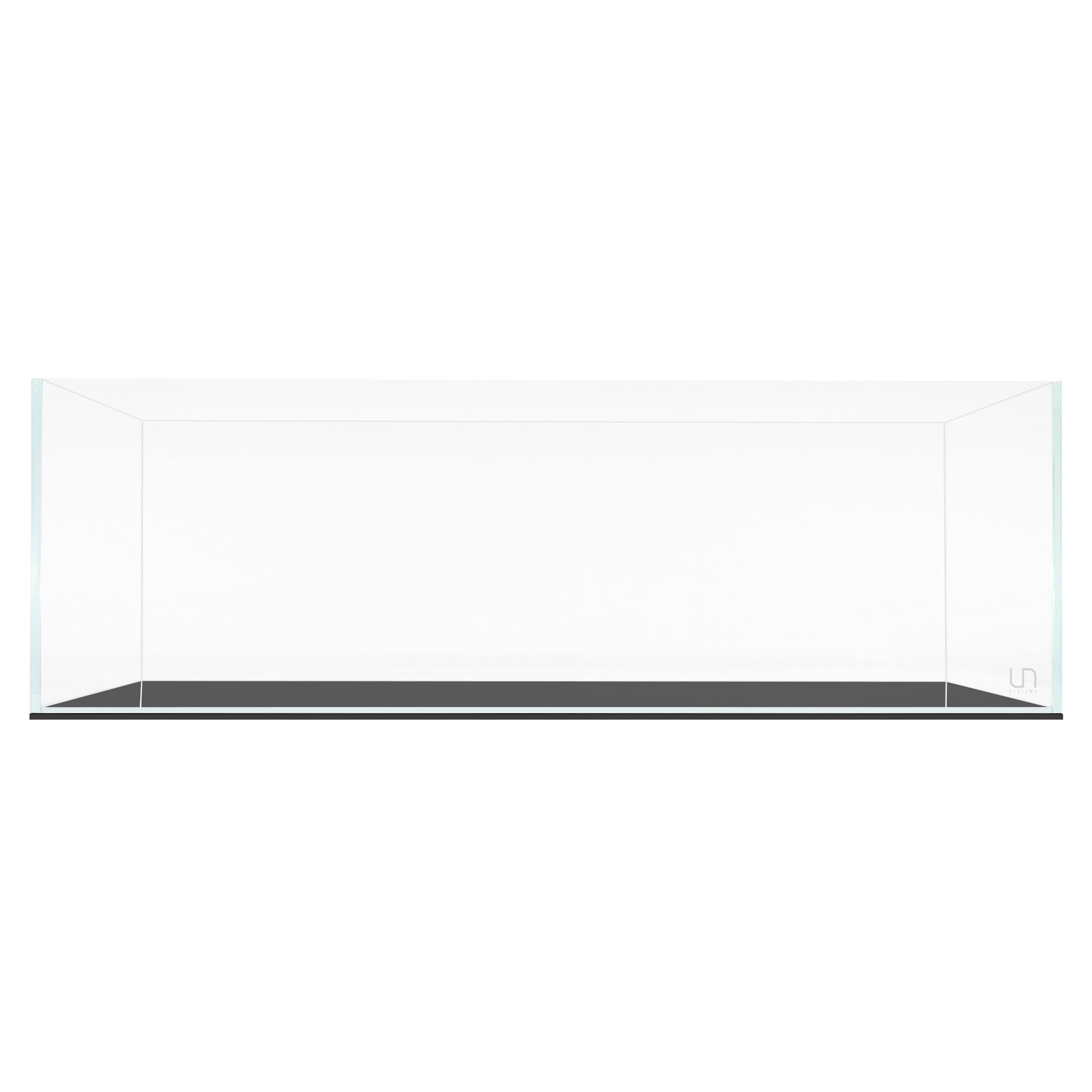 Réservoir sans bord ultra transparent UNS fini les reflets verts d'aquarium