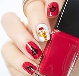 Geisha Girl Japanese Water Slide Nail Art Decals - Salon Quality!
