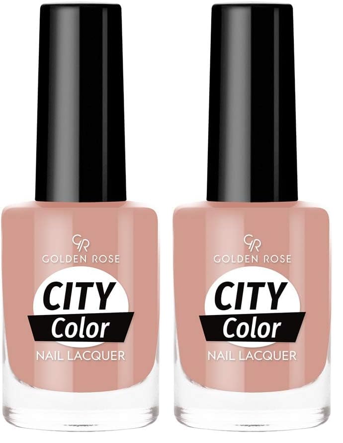 Golden Rose City Color Nail Lacquer Oje (No: 19) 2li paket