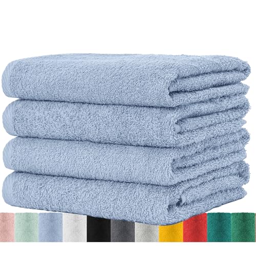 BaSaTex - Handtuch Set für Haushalt & Gäste 4er Pack -...