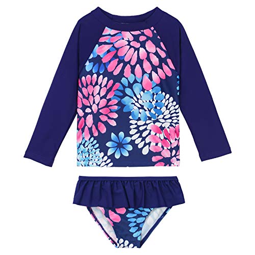 Conjunto de roupas de banho para bebês meninas e crianças, Multicolorido, 5-6 anos