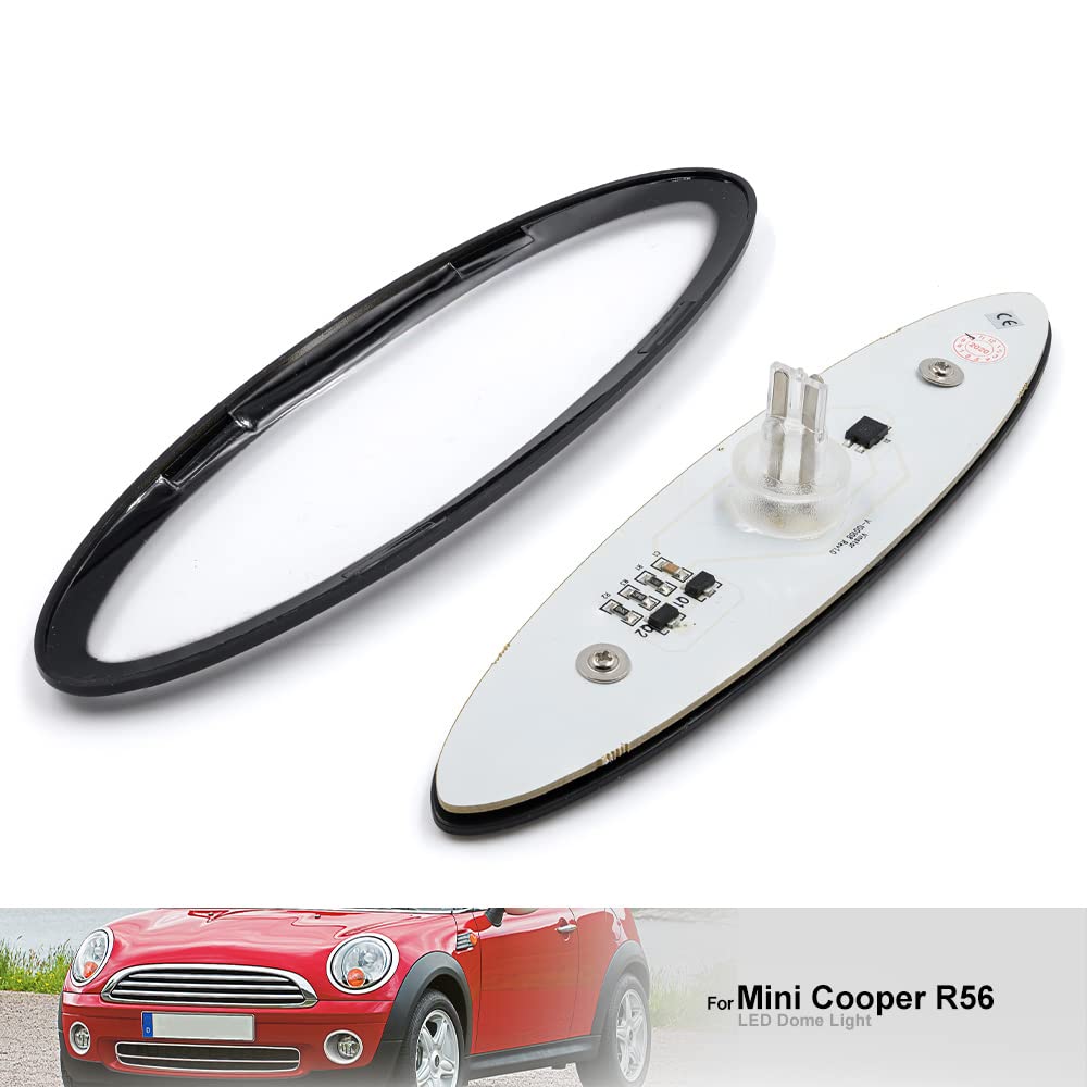 LED Leuchte Dachleuchte fuumlr den Innenraume Mini LED kuppelfouml rmige Lampe Mini Cooper S R56 2006-2008 mit Union Jack Flaggen Design