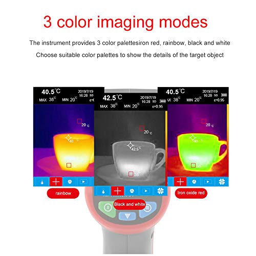 MASALING Infrarot Wärmebildkamera Bodenheizung Detektor NF-521 Temperaturbild-Imager 20000 Pixel für Haus Stromprüfung – Bild 4