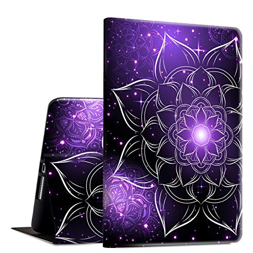 Case Compatible with All-New Kindle Fire HD 8 Tablet and Fire HD 8 Plus Tablet (10th Generation, 2020 Release), PU Leather Adjustable Stand Smart Case with Auto Sleep/Wake, Galaxy Mandragora