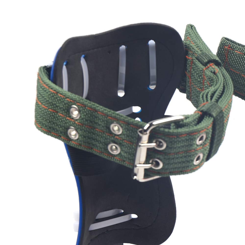 Set di attrezzi per arrampicata sugli alberi, 100 kg, con cinture di sicurezza e corde, per protezione anticaduta, arbusti, scalatori per alberi