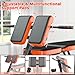XDDIAS Roman Chair, Adjustable Weight Bench Back Extension Machine for Home Gym, 1000LBS All-in-One Sit Up Bench with Dumbbell Rack, Incline, Decline, and Flat Bench for Hyperextension, Core, Glute