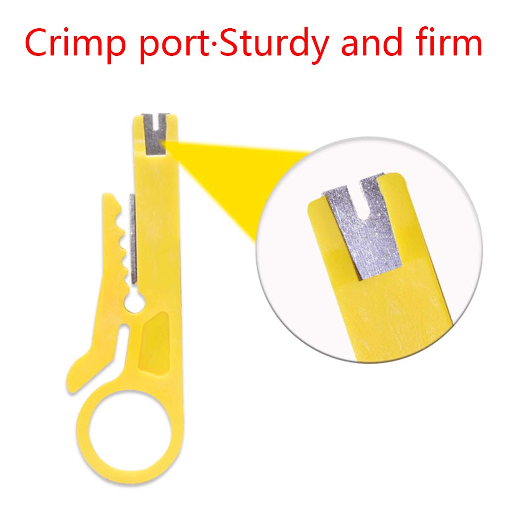 2 Mini Spelafili Portatili - Crimpatrice Per Rete Telefonica, Compatta E Pratica - Foto 3