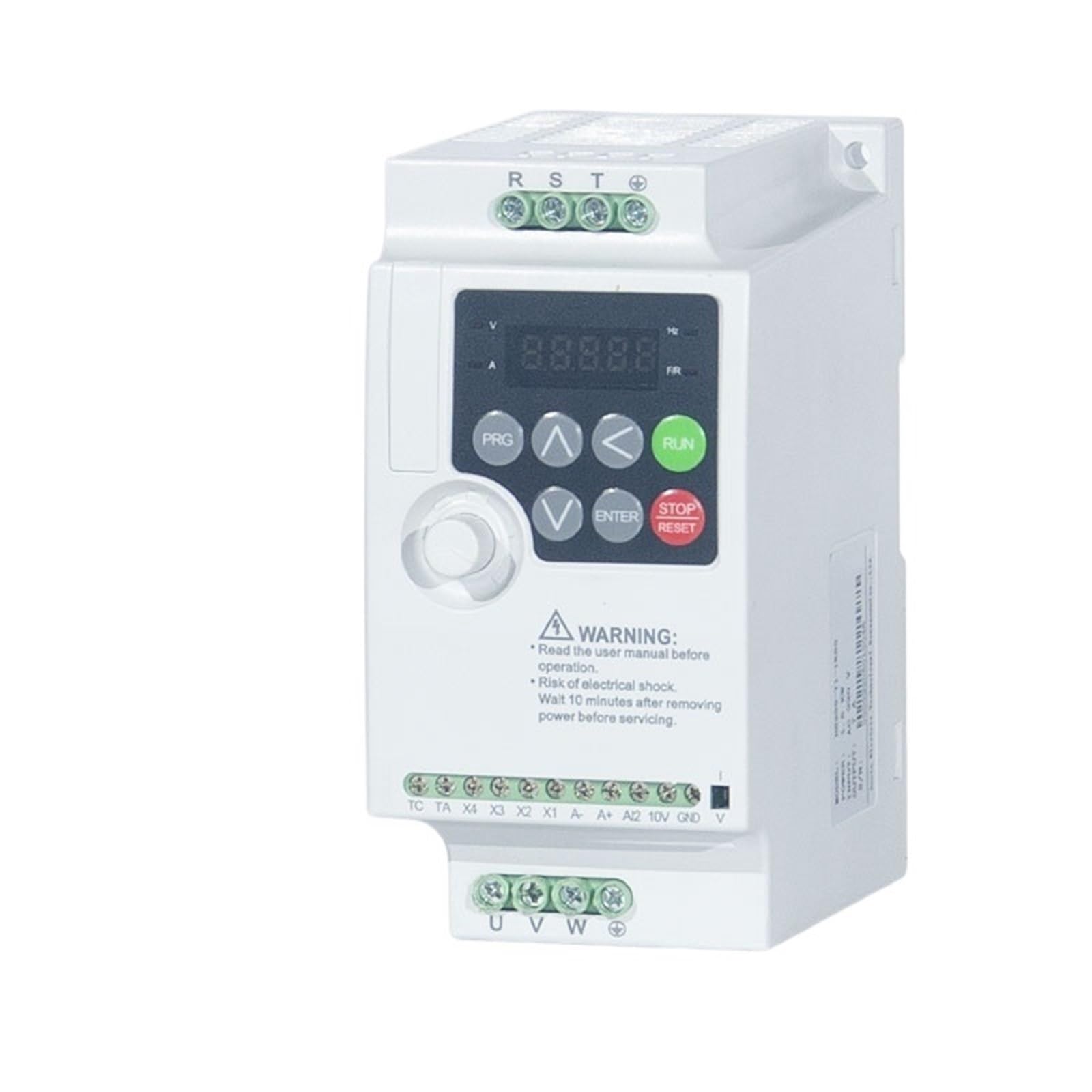 BTYKUYOO Mini VFD 220v Inverter 0.4/0.75/1.5KW Freq uency Converter Three Phase Motor Speed Control 3ph 220V Input and Output(1.5kw)