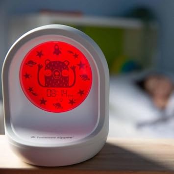Tommee Tippee Sleep Trainer Clock, Timekeeper Connected Sleep Aid |App-Enabled Alarm Clock and Nightlight for Children