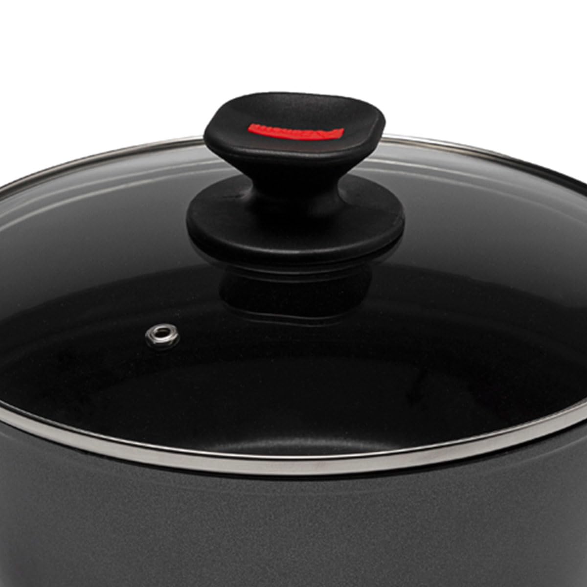 Casserole à Induction Zanetti Evolution - Diamètre 20 Cm, Fond Épais 4 Mm Antiadhésif, Noire - 3