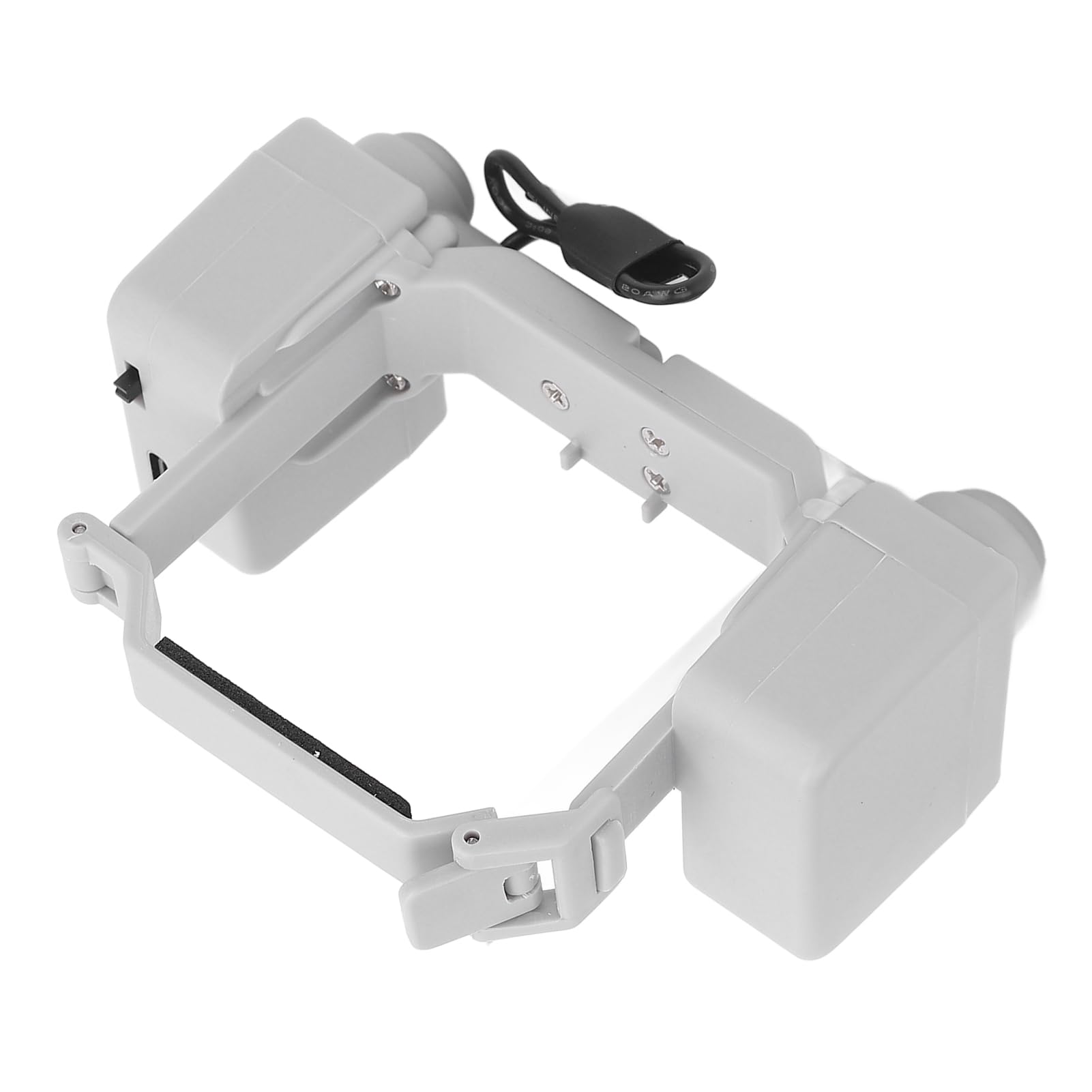 Jiawu Rilascio di Caduta del Drone, di Rilascio del Carico Utile con capacità di Carico di 100 G, Clamp/Holder per Lancio con Telecomando da 800-1000 M per Esche da Pesca, Ricerca di Salvataggio,