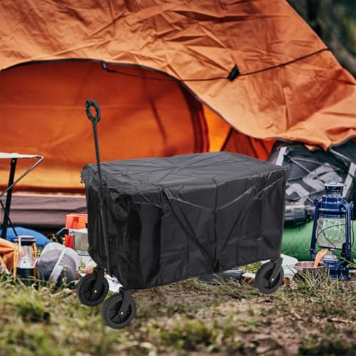 Housse chariot de jardin pliable bâche protection transport wagon camping extérieur