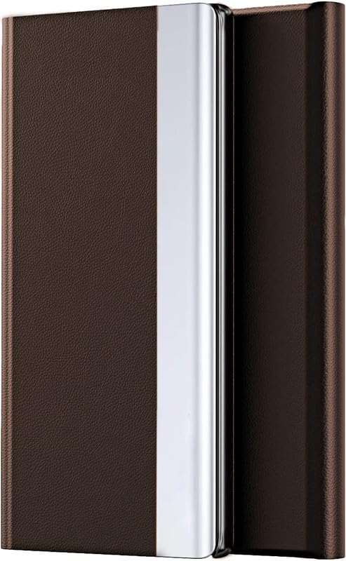 ClickCase for Samsung Galaxy S24 5G Elegant Metal & Vegan Leather Card Holder Flip Case with Video Stand & Magnetic Closure Lightweight Flip Cover for Samsung Galaxy S24 5G (Coffee Brown) (B0DF7ZMQY2) Amazon Price History, Amazon Price Tracker