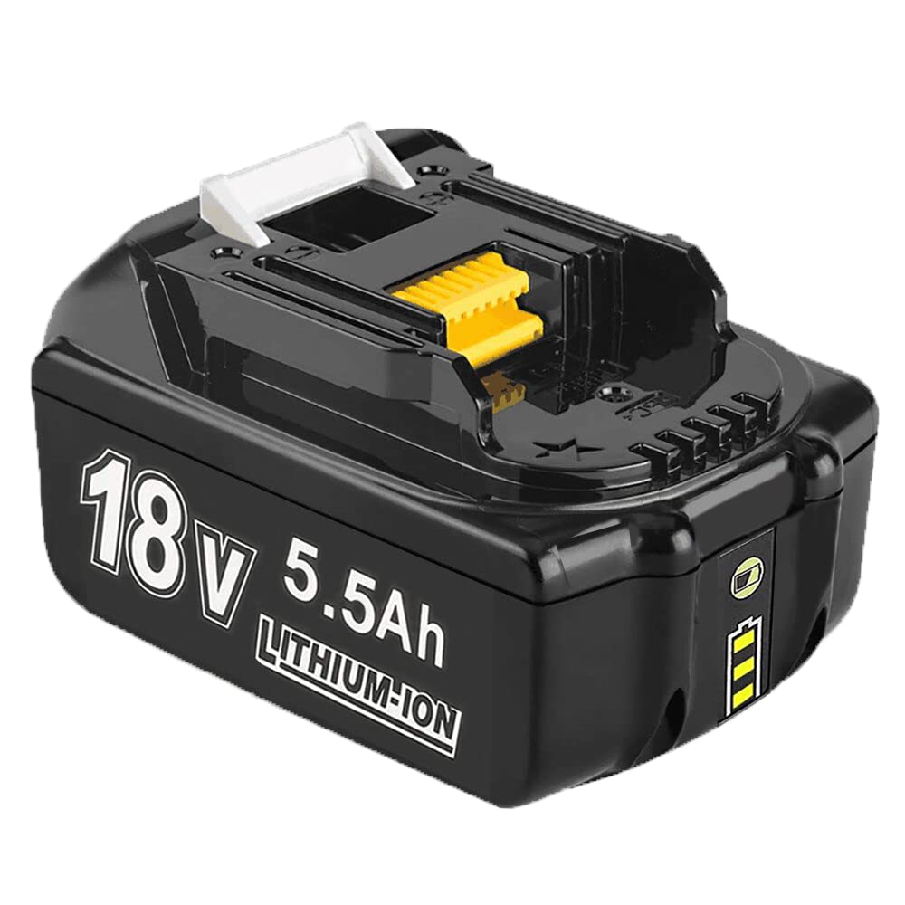 18V 5.5Ah Ersatzakku für 18V BL1860B BL1860 BL1840 BL1830 BL1815 BL1845 BL1860B 194205-3 LXT-400