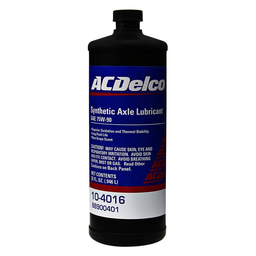 SAE 75W-90 Synthetic API GL-5 Differential Fluid for S5 2018-2019 GM Original Equipment