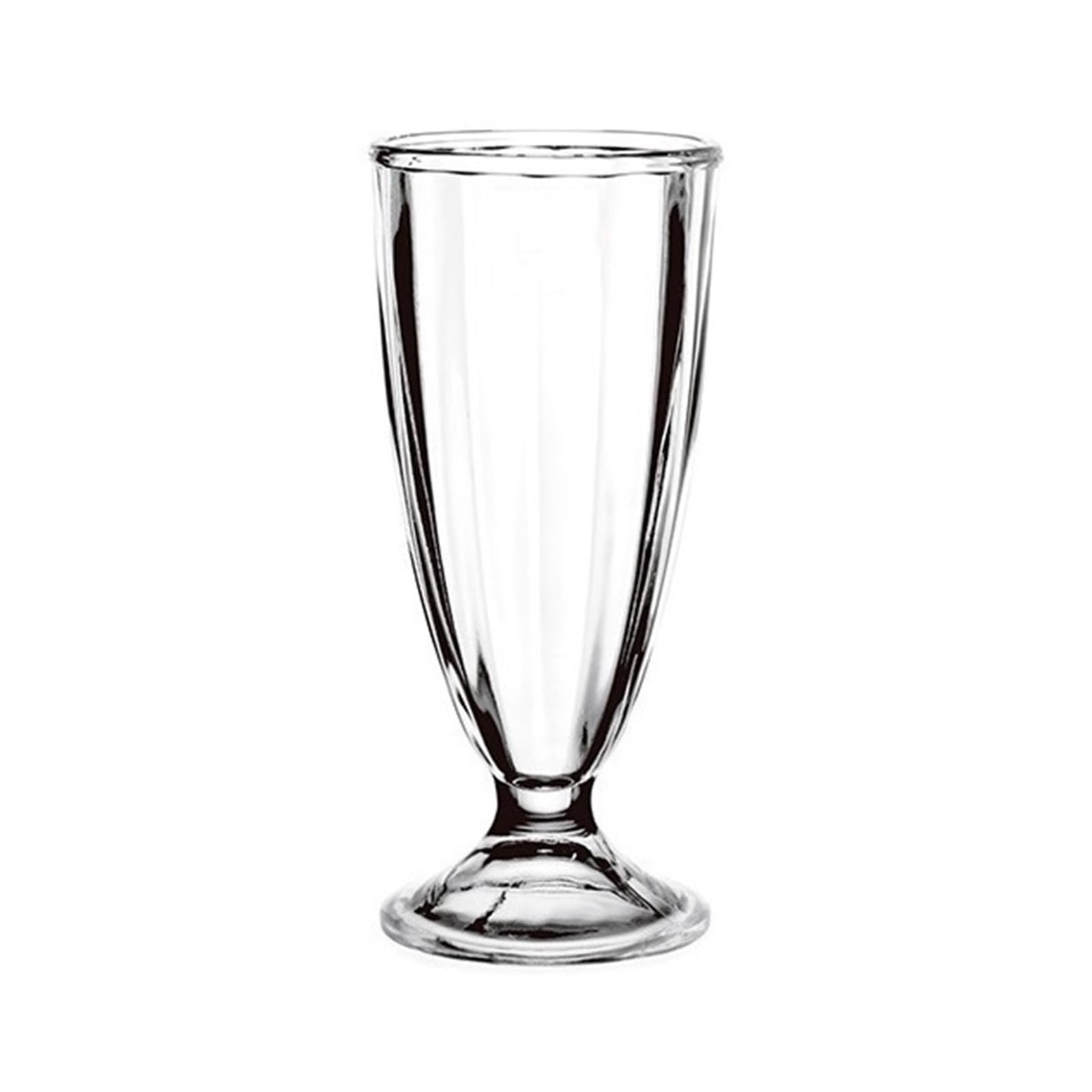 Vasos de agua y zumo de vidrio templado de 12 oz con tallo elegante para el dia a dia