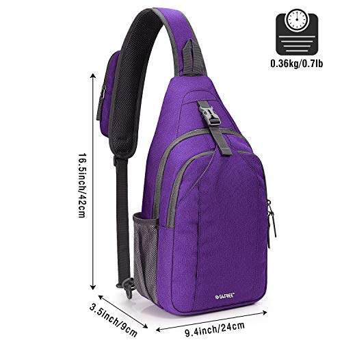 Image of G4Free Sling Bag for Men Women, RFID Blocking Crossbody Bag, Daily, Travel