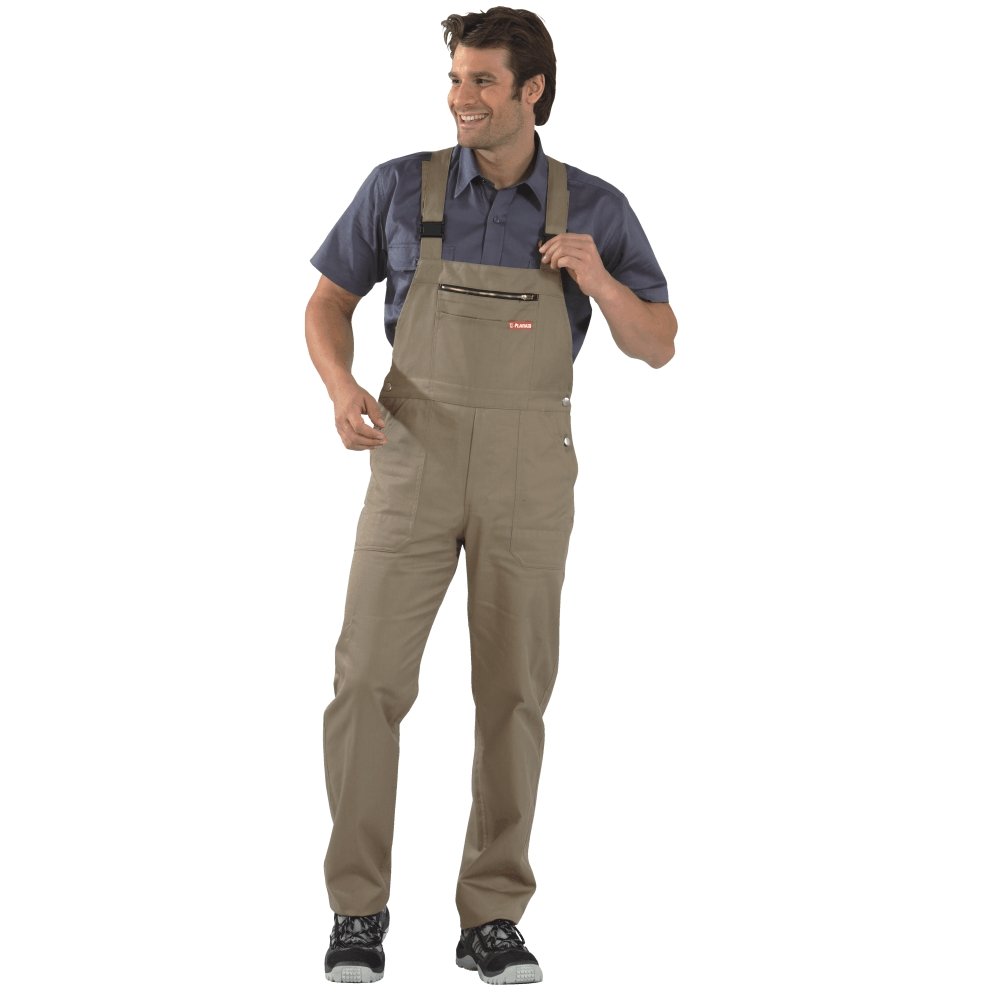 PLANAM MG 290 Work Dungarees Khaki Talla 28