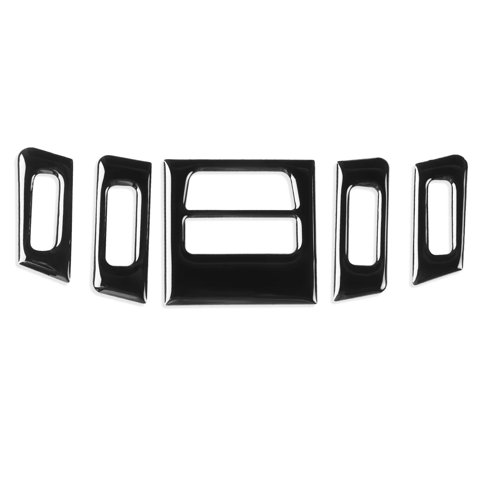 Dashboard Outlet Cover Compatible with BMW for 3 Series for E90 E92 E93 2005-2012 Car Dashboard Air Vent Trim Sticker Air Outlet Decorative Frame Cover