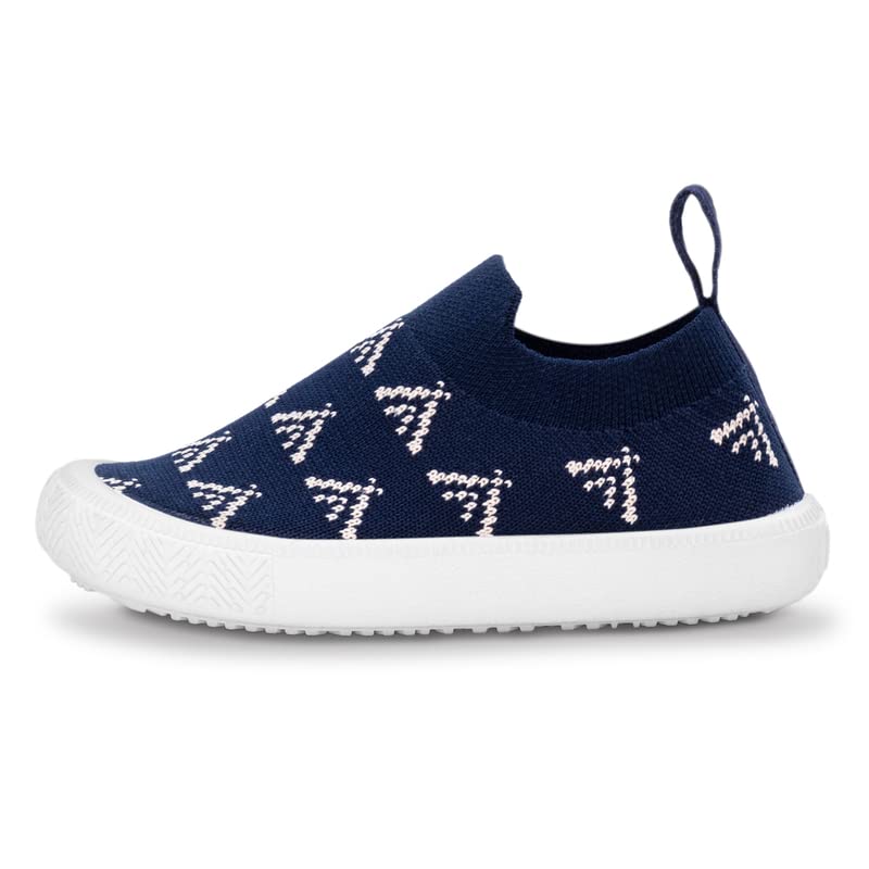 Image of JAN & JUL Slip-on Knit Shoes, Machine Washable and Lightweight Sneakers for Toddler Boys and Girls