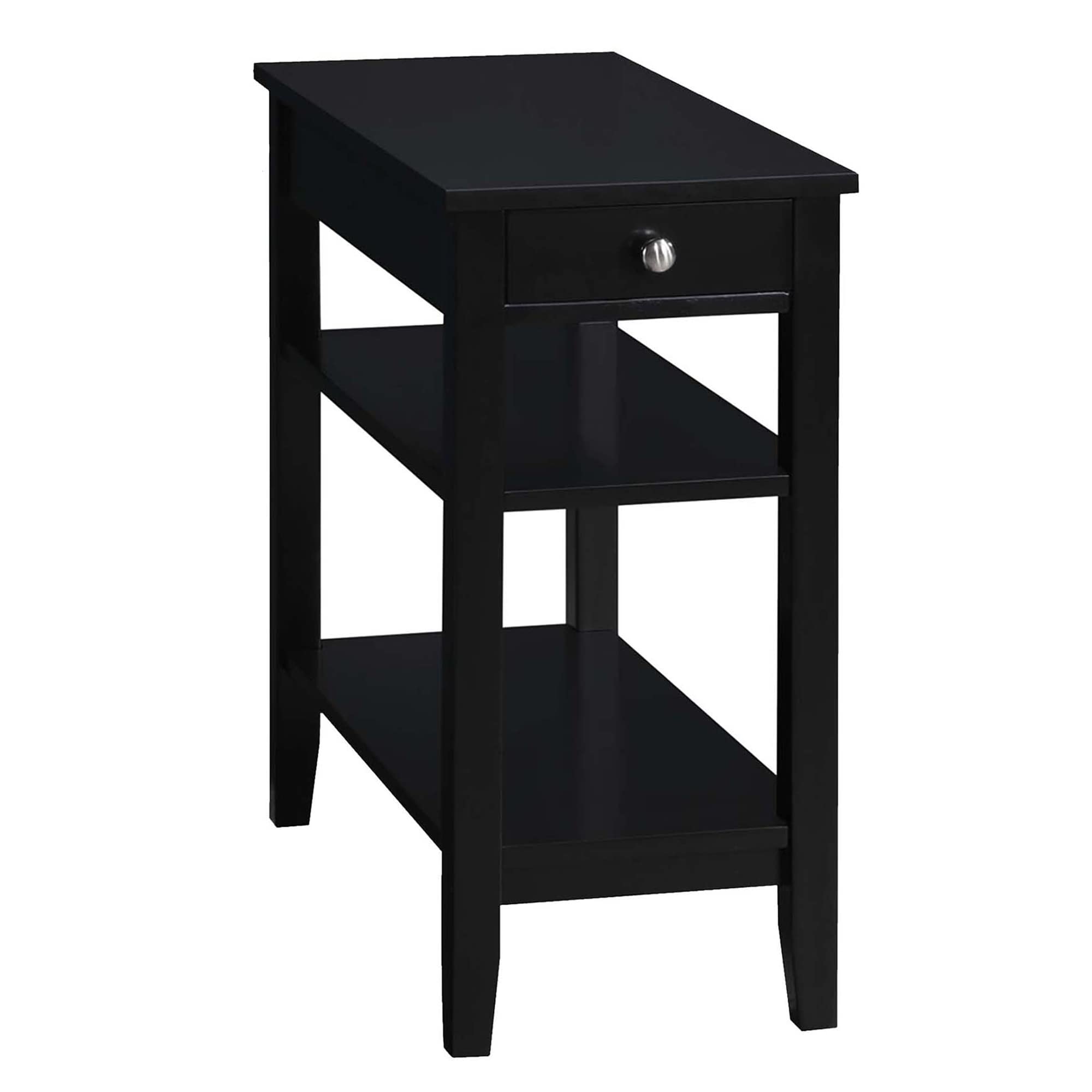 Convenience ConceptsAmerican Heritage Chairside, Black