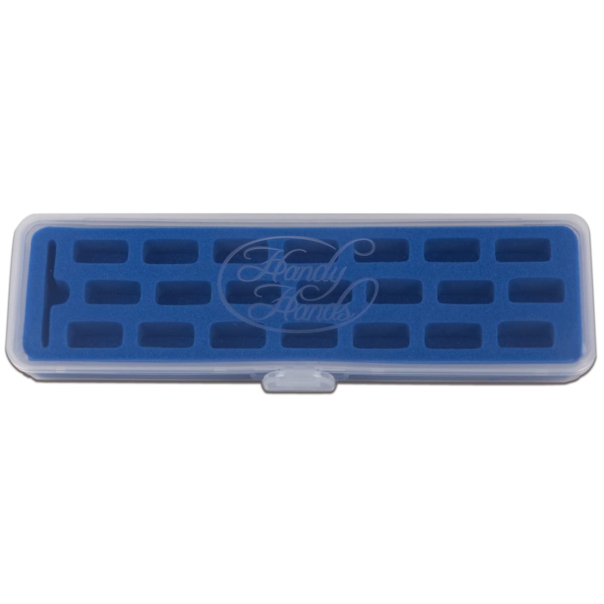 Handy Hands Handy Case for Aerlit Shuttles-Clear/Blue
