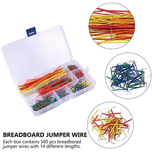 VILLCASE Kit Elettronici Cavo per Ponticelli da