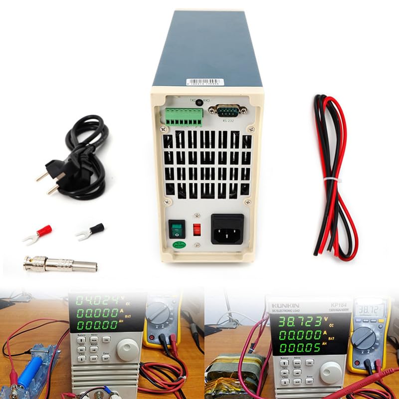 Batteria Capacità Tester 1.5 kW Kp184 LED Driver DC Carico elettronico Programmabile Rs485232 Controllo Carica Batteria (300 × 90 × 190)