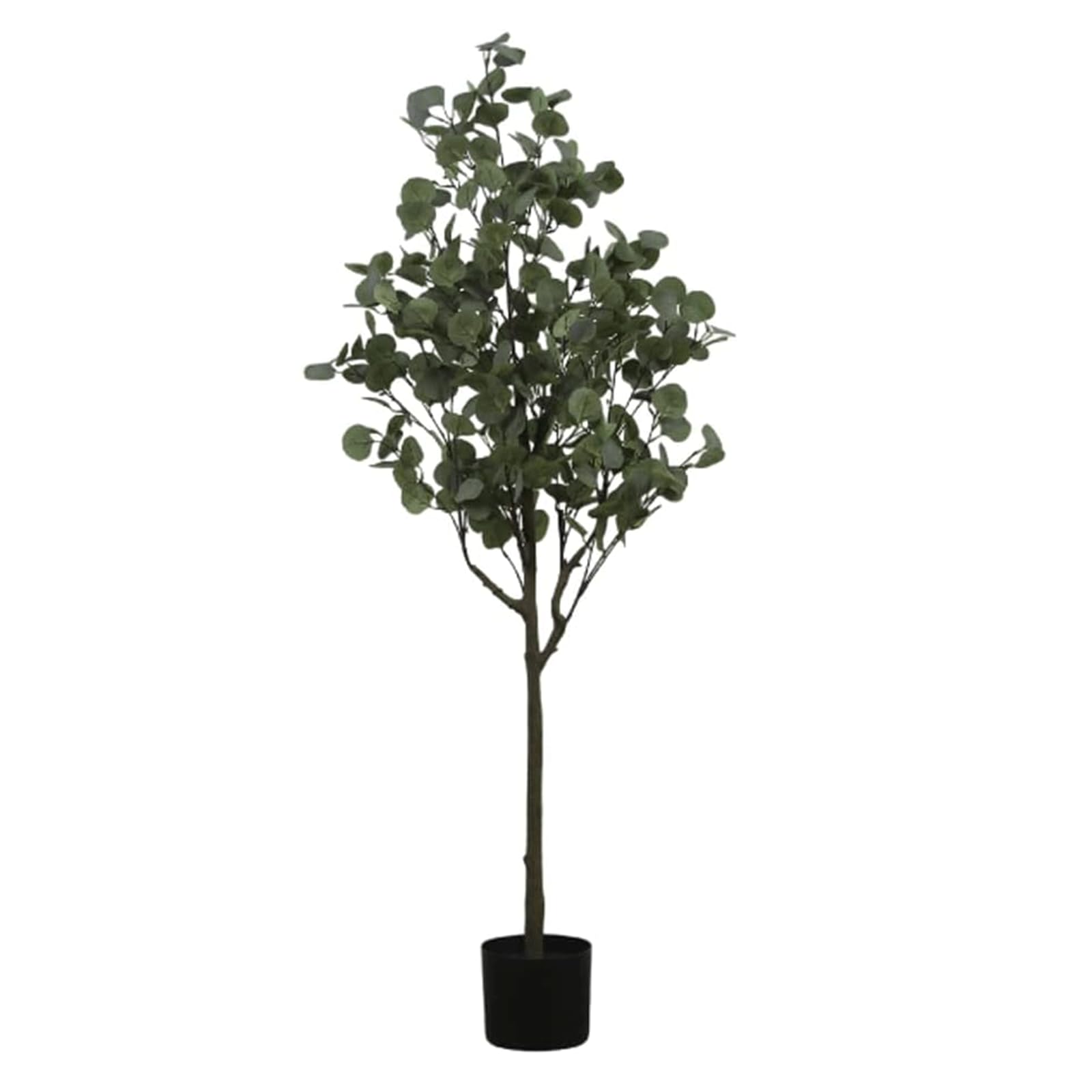 GLJTUO fake tree 150cm/4.9ft Artificial Trees Simulation Money Tree Fake Tree Pachira Aquatica Fake Plants In Pot Home Office Artificial Plant Realistic Design