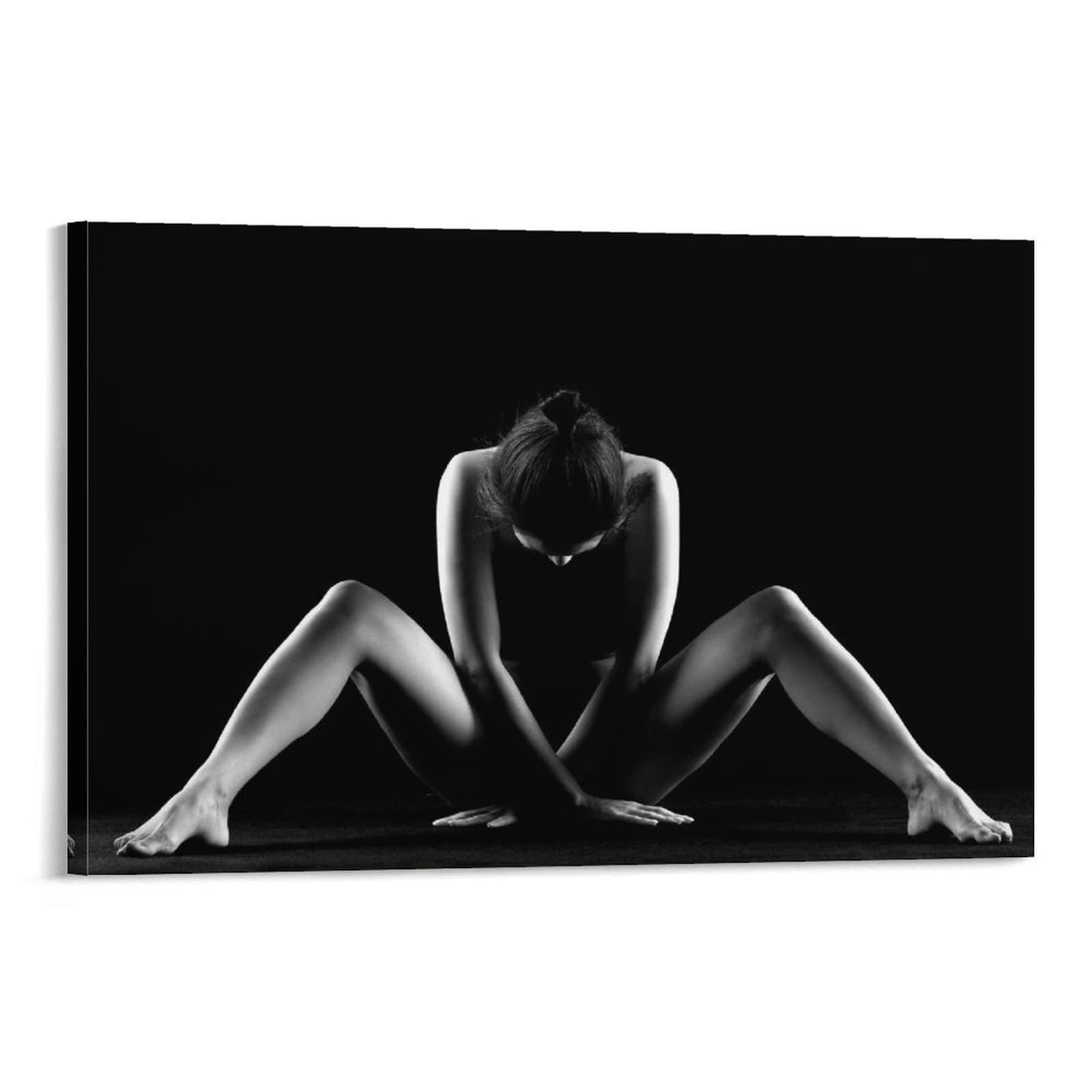 Amazon.com: Sexy Woman Print Black White Print Nude Wall Art Woman Figure  Print Minimalist Nude Art Woman Silhou Canvas Poster Wall Art Decor Print  Picture Paintings for Living Room Bedroom Decoration 24x36inch(6: