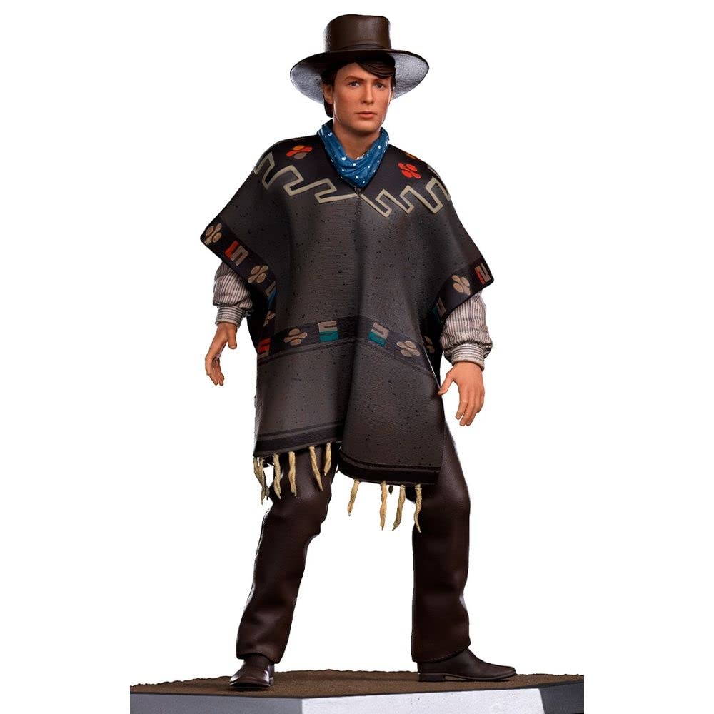 Iron Studio Retour-Vers LE Futur 3 - Marty Mcfly - Statuette 1:10 Kunstwaage - 23 cm