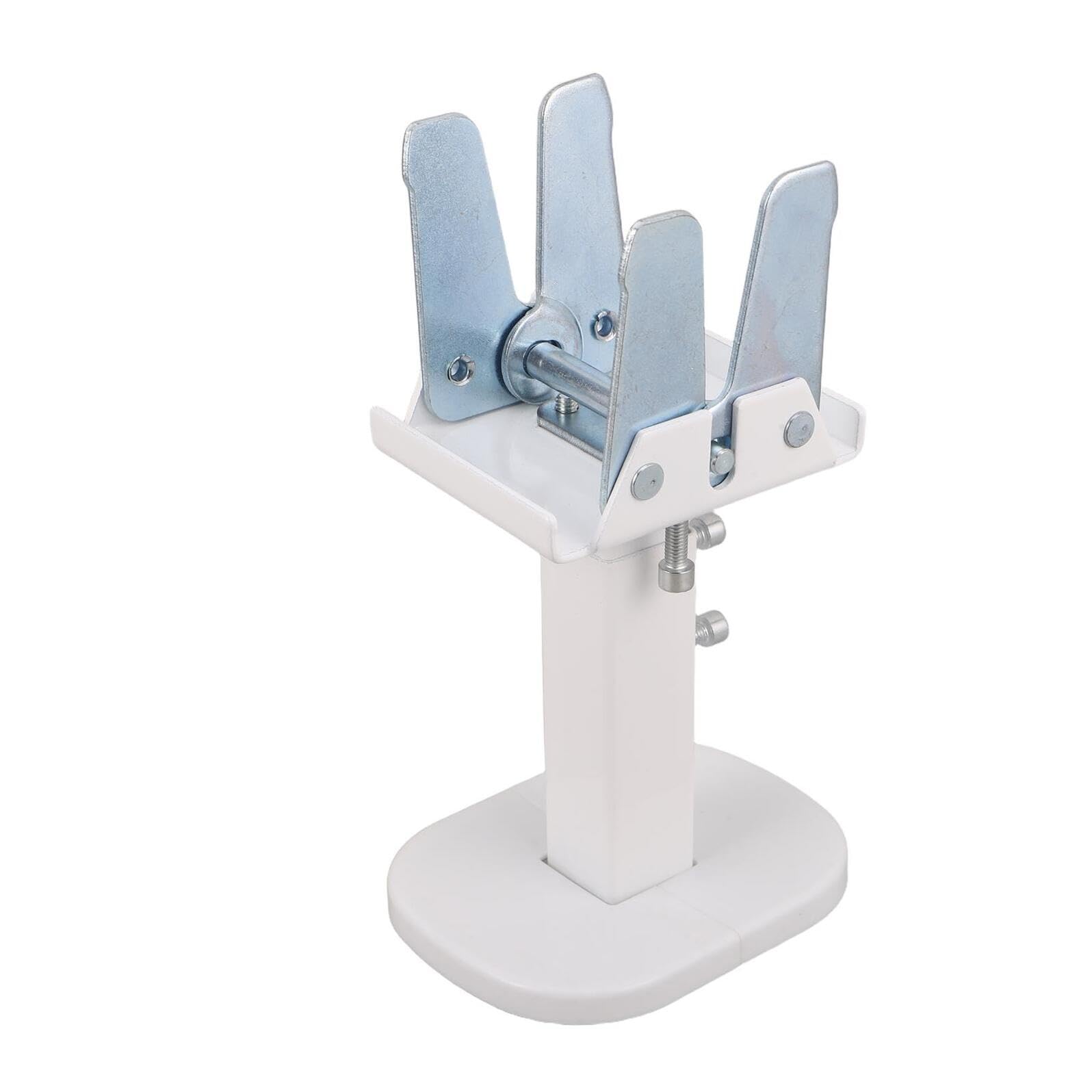 WOONEKY Support de Radiateur Réglable en Hauteur 14 à 21 Cm, Acier Carbone Robuste, Pied de Fixation Sol pour Radiateurs à Panneaux, Accessoire de Chauffage Domestique pour
