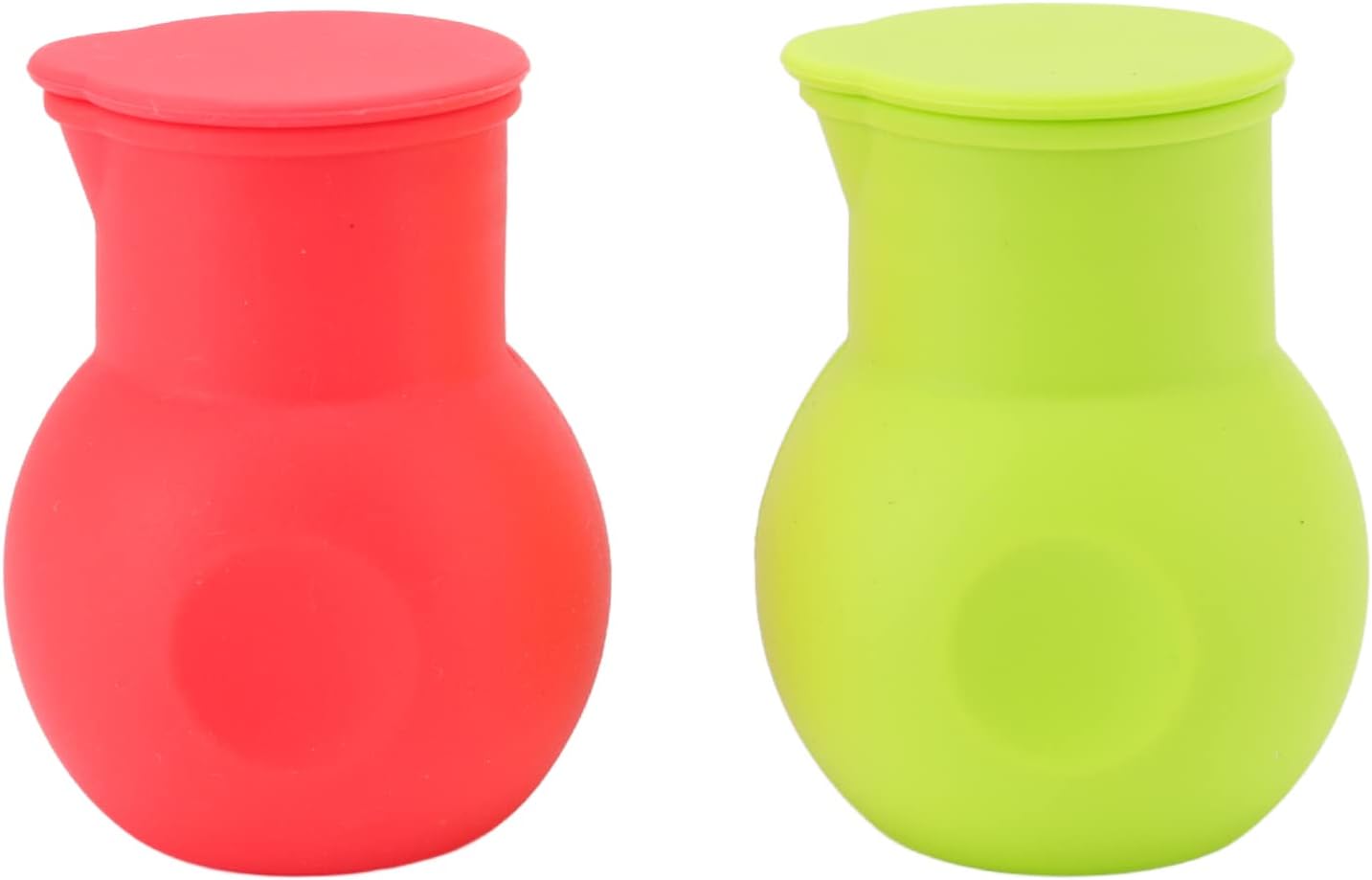 KIMISS 2pcs Silicone Chocolate, Sell Melting Pot Divider Heating Red and Green Double Boilers Order Supplier Bag Packing
