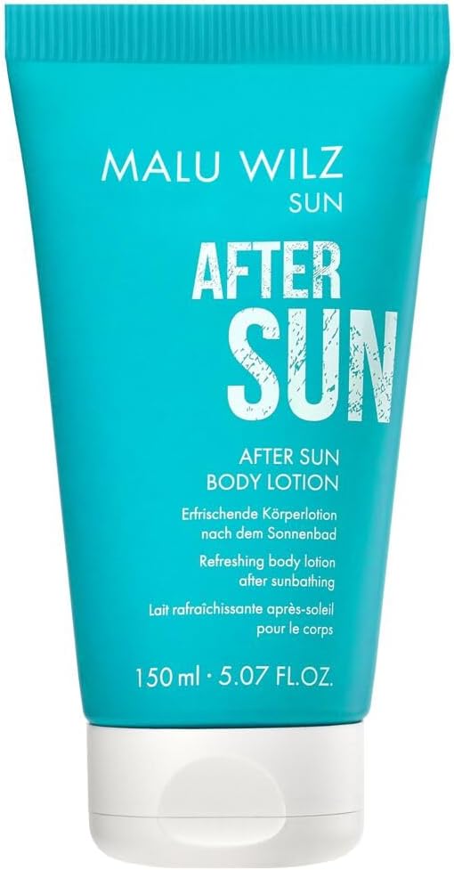 Malu Wilz After Sun Body Lotion Women’s 150 ml I Sun Protection & Skin Care I Gentle Body Care After Sunbathing I With Aloe Vera Extract for Stressed Skin I Vegan